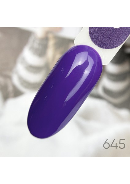 Kalıcı Oje Cardigan Serisi 645, 8ml Mor