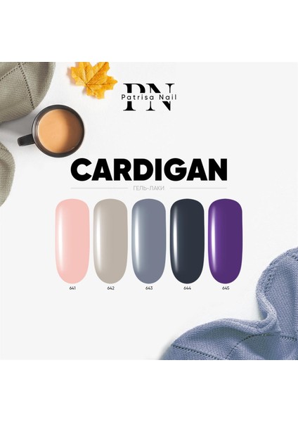 Kalıcı Oje Cardigan Serisi 645, 8ml Mor fırsatları