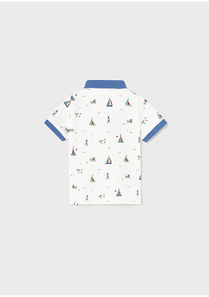 Erkek Bebek Kısa Kol Polo Yaka T-Shirt Lacivert 1106 fırsatları