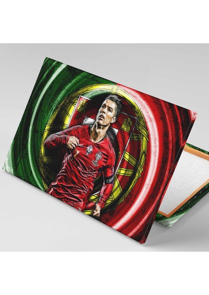 Cristiano Ronaldo Futbol Portekiz Cr7 Kanvas Tablo