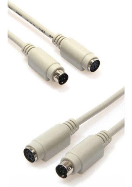 10 Metre Ps2 Uzatma Kablosu Dişi Erkek Ps2 Kablo Ps2 Klavye Kablosu Ps2 Mouse Uzatma Kablosu
