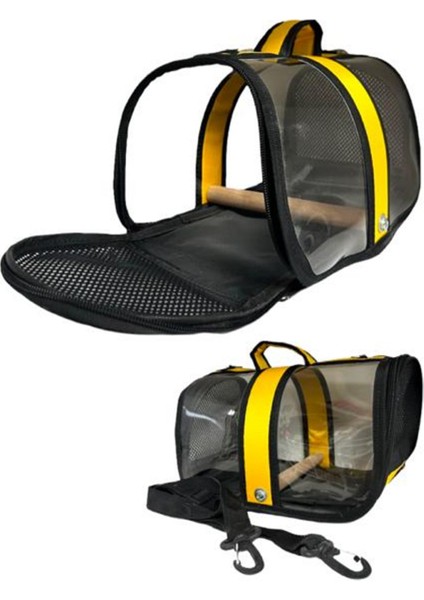 Kuş Taşıma Gezdirme Seyahat Çantası