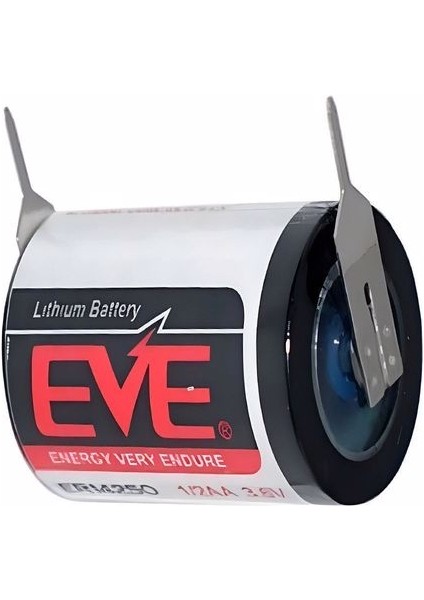 Eve ER14250 3.6V 1/2 Aa Kısa Lityum Pil 2 Ayaklı