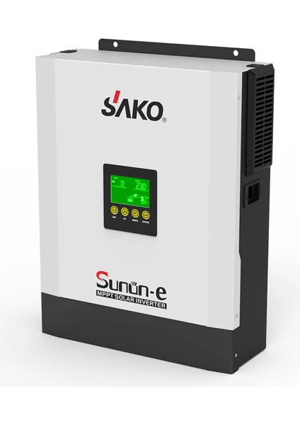 2.4 Kw 2400 W Watt 3 Kva 24 V Volt Yüksek Voltaj Mppt Saf Sinüs Akıllı Inverter Invertör