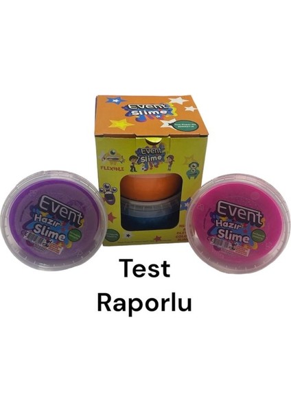 Slime Kaliteli Event 2 Renk Test Raporlu