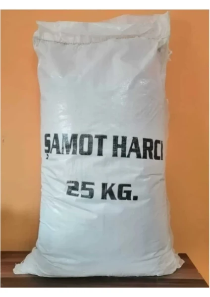 Çaytaş Ateş Tuğlası Şamot Harcı Ateş Tuğla Örgü Harcı 25KG