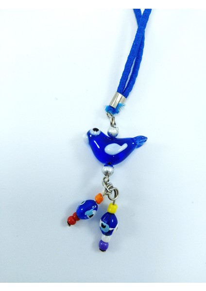 El Yapımı Cam Kuş Nazar Boncuklu Araba Dikiz Ayna Süsü modelleri