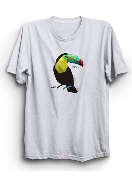 Tukan Kuşu, 777 Sayı Sekanslı, Toucan Bird Tişört