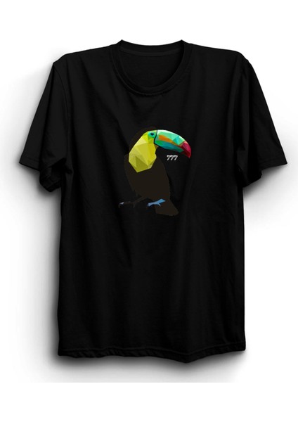 Tukan Kuşu, 777 Sayı Sekanslı, Toucan Bird Tişört