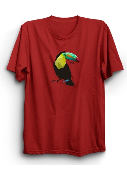 Tukan Kuşu, 777 Sayı Sekanslı, Toucan Bird Tişört
