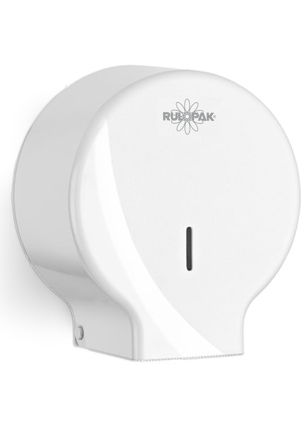 Modern Mini Jumbo Tuvalet Kağıdı Dispenseri Beyaz