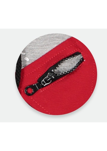 Kapşonlu Baskılı Kot Pantolonlu Erkek 2'li Takım - 2-5 Yaş - 2059 fiyatları