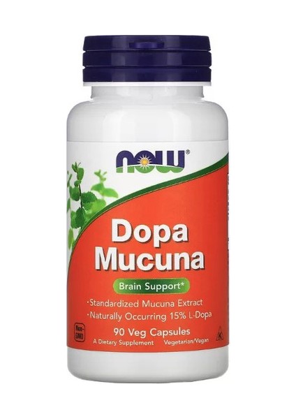 Dopa Mucuna L Dopa (ÖSG--Özel Spc Gıd) 45 Servis 90 Veg Capsul