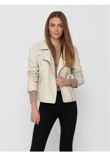 23Y Only 15153079 Kadın Deri Mont