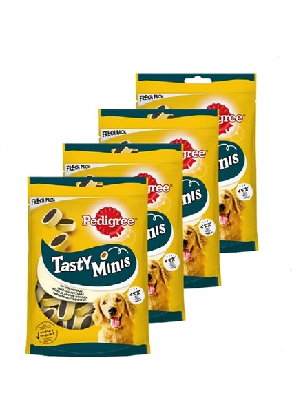 Tasty Minis 140G Köpek Ödül Maması x 4 Adet