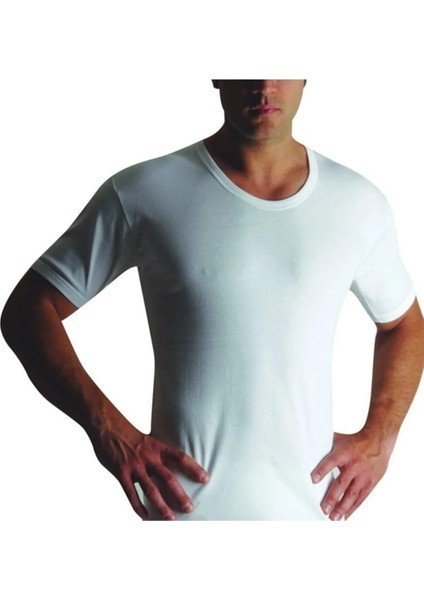 06 Erkek Ribana Bisiklet Yaka Fanila 10 Adet