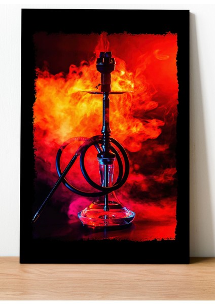 Nargile Baskılı 40X60 Ahşap Mdf Tablo