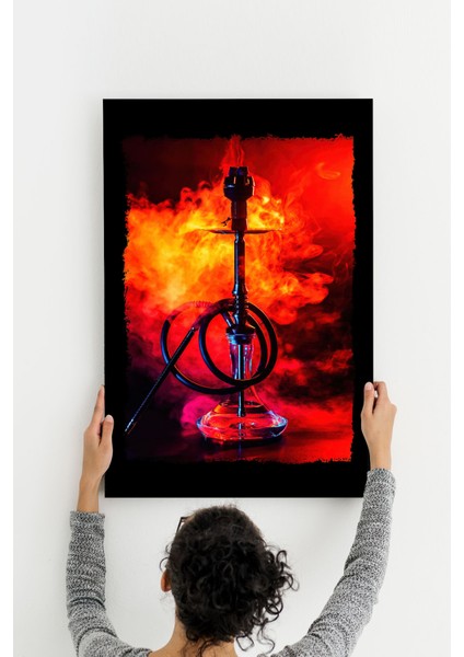 Nargile Baskılı 40X60 Ahşap Mdf Tablo modelleri