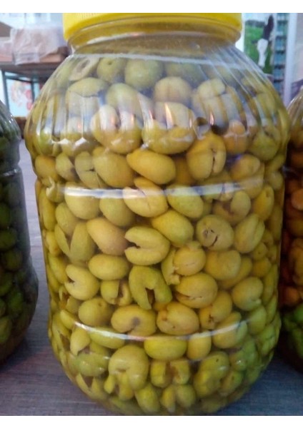 Ev Yapımı Kırma Yeşil Zeytin 3 kg fiyatları