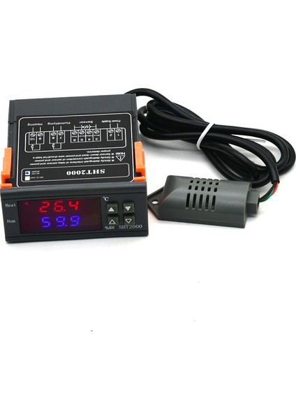 Sht2000 220V 10A Isı Ve Nem Kontrolörü