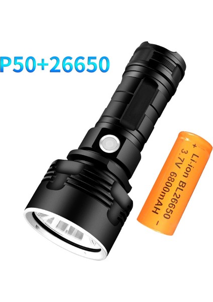 LED El Feneri XHP50 Torch USB Şarj