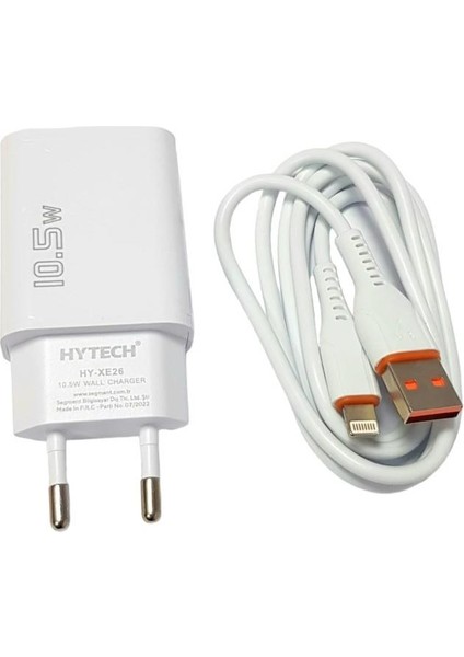 HY-XE26-L 2A Lightning USB Kablo+ Ev Şarj 10.5W