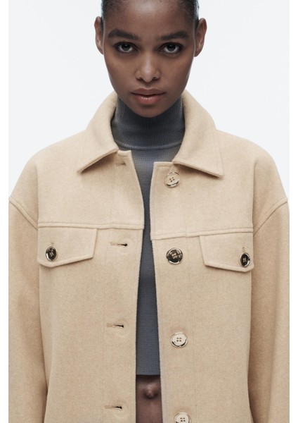 Pamuklu Uzun Ince Ceket indirimleri