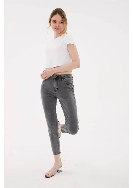 23Y0792K1 Fashion Friends Kadın Pantolon Gri fiyatları