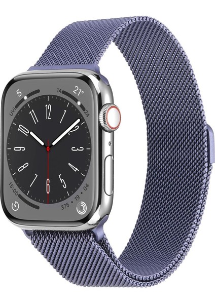Apple Watch 7 8 45MM Kordon Milano Loop Metal Kordon