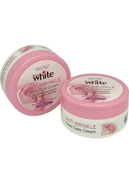 Rose White Kırışık Karşıtı Yüz Bakım Kremi