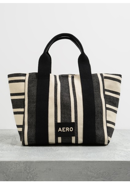 Siyah Kadın Plaj Çantası Plaj-Uster