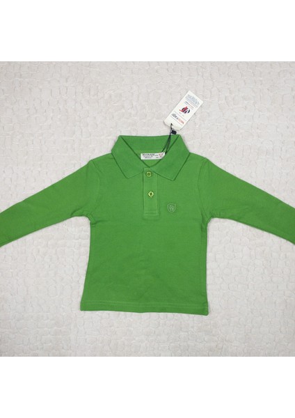 Erkek Çocuk Uzun Kollu Polo Yaka Tshirt