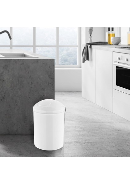 Kelebek Kapak Çöp Kovası 15 Litre Beyaz fiyatları