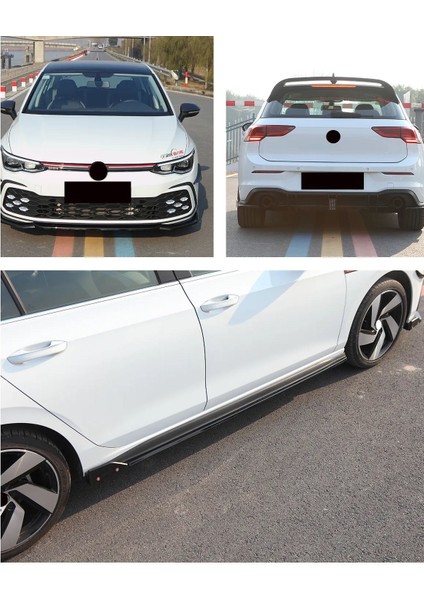 Vw golf 8 gti body kit tampon ve panjur seti 2021+