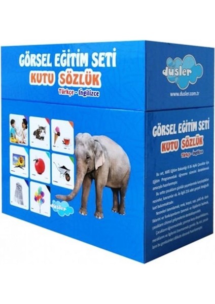 Görsel Eğitim Seti - Kutu Sözlük