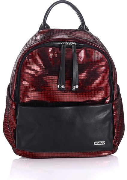 16641 Kadın Sırt Çantası Kırmızı