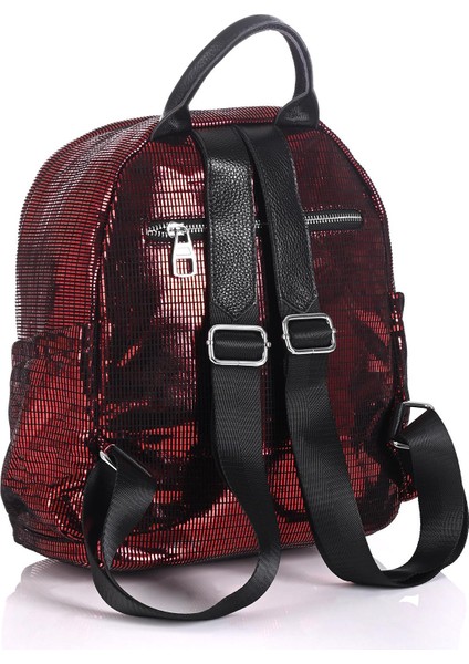 16641 Kadın Sırt Çantası Kırmızı fırsatları