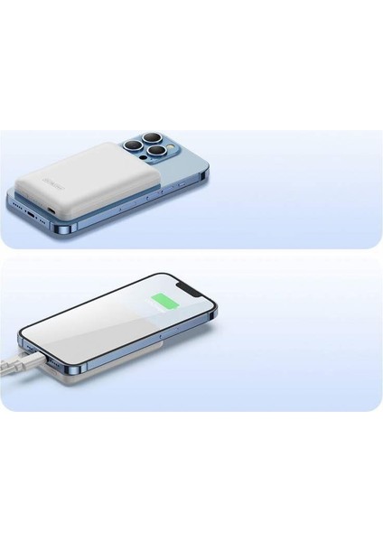 Super Şarj Magnetic Magsafe 20W 5000MAH Powerbank Iphone Powerbank Iphone 13 13 Pro Max Şarj