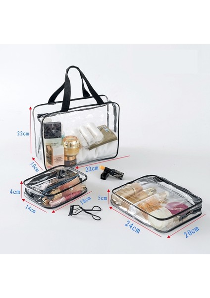 Şeffaf Pvc Torbalar Trav Organizatör L (Yurt Dışından) fırsatları