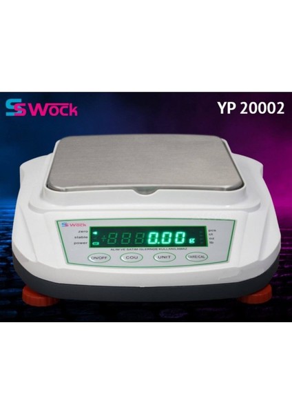 MP20002E Dijital Hassas Terazi 2kg