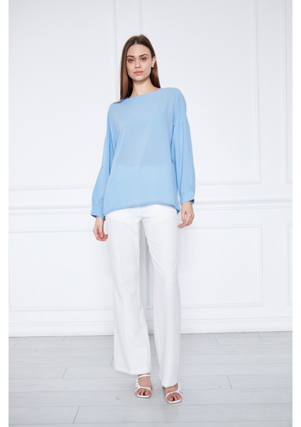 Kadın Gömlek Polyester Krep Kumaş indirimleri