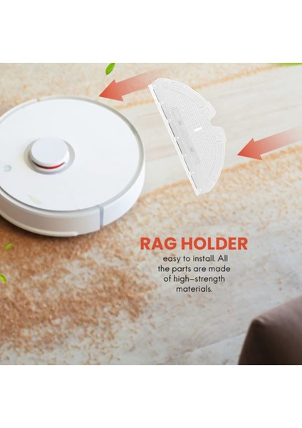 T7 / T7 Pro /S50 / T6 Robot Süpürge Tek Kullanımlık Paspas Bezi Braketi Için (Yurt Dışından) fiyatları