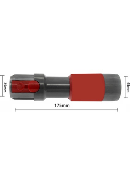 V7 V8 Elektrikli Süpürge Aksesuarları Için Toz Fırçaları Kafası Yedek Yedek Parça Konnektör Adaptörü (Yurt Dışından)