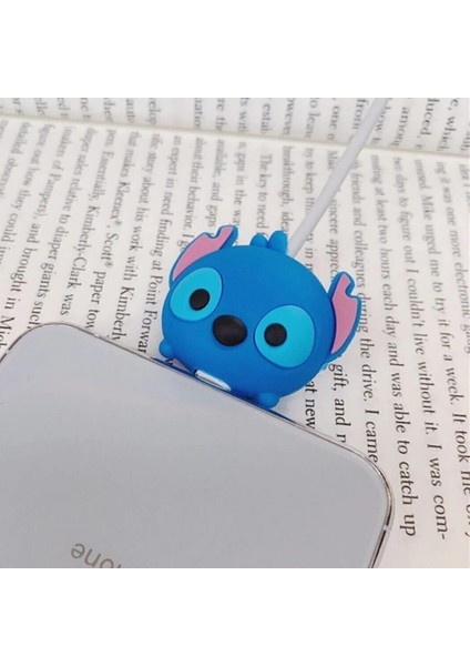 Sevimli Figürlü USB Kablo Koruyucu