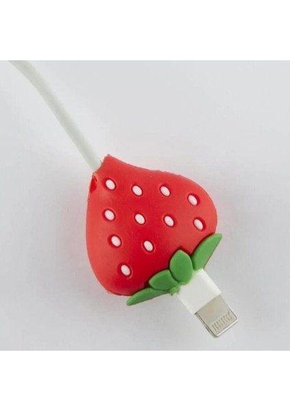 Sevimli Figürlü USB Kablo Koruyucu