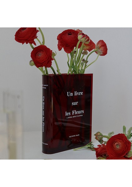 Lüks Nordic Kitap Şeklinde Vazo Ev Dekorasyonu Masa Süslemeleri (Yurt Dışından) indirimleri