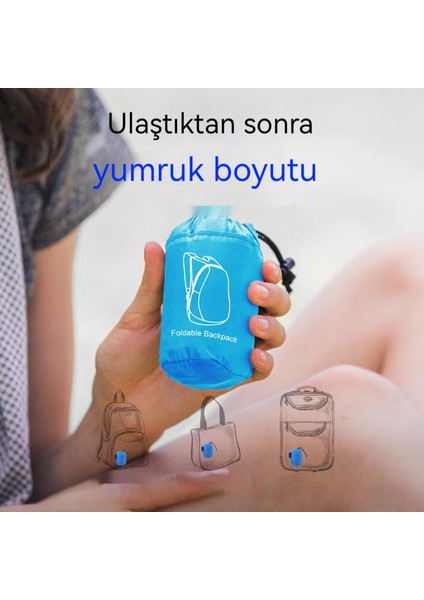 Açık Ultra Hafif ve Ultra Ince Seyahat Katlanır Saklama Çantası Eğlence Sporları Sırt Çantası (Yurt Dışından) fiyatları
