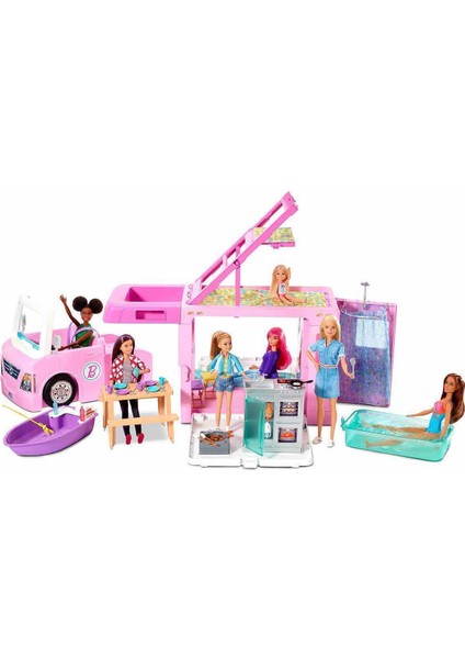 GHL93 Barbie'nin Üçü Bir Arada Rüya Karavanı fiyatları