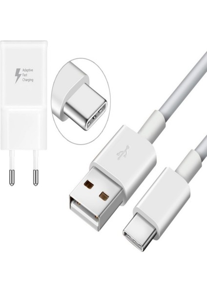 Samsung Galaxy A70 S hızlı Şarj Aleti Type C 18W 3A Şarj Set