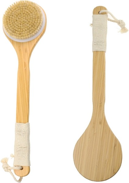 Uzun Ahşap Saplı Duş Fırçası - Kahverengi (Yurt Dışından) fiyatları